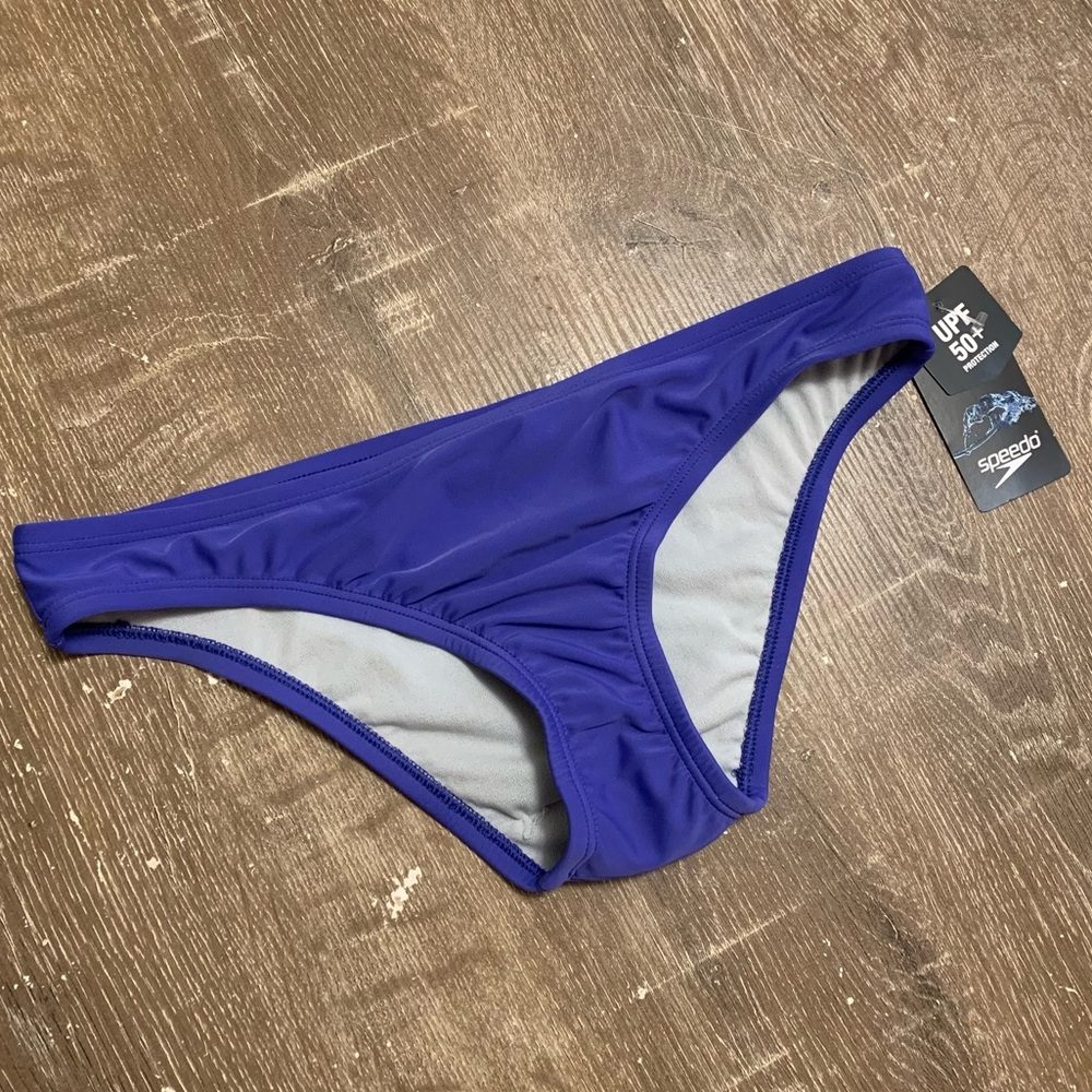 NEW Speedo Royal Blue UPF 50+ Bathing Suit Bottom